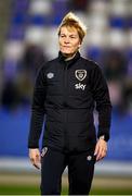 19 February 2022; Republic of Ireland head coach Vera Pauw during the Pinatar Cup Semi-Final match between Republic of Ireland and Russia at La Manga in Murcia, Spain. Photo by Manuel Queimadelos/Sportsfile