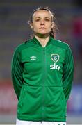 19 February 2022; Áine O'Gorman of Republic of Ireland before the Pinatar Cup Semi-Final match between Republic of Ireland and Russia at La Manga in Murcia, Spain. Photo by Manuel Queimadelos/Sportsfile