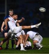 19 February 2022; Rhys Webb of Ospreys during the United Rugby Championship match between Leinster and Ospreys at RDS Arena in Dublin. Photo by David Fitzgerald/Sportsfile