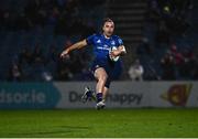 19 February 2022; James Lowe of Leinster during the United Rugby Championship match between Leinster and Ospreys at RDS Arena in Dublin. Photo by David Fitzgerald/Sportsfile