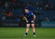 19 February 2022; James Lowe of Leinster during the United Rugby Championship match between Leinster and Ospreys at RDS Arena in Dublin. Photo by David Fitzgerald/Sportsfile