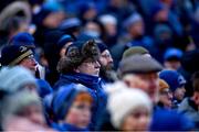 19 February 2022; Leinster supporters during the United Rugby Championship match between Leinster and Ospreys at RDS Arena in Dublin. Photo by David Fitzgerald/Sportsfile