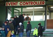 20 February 2022; Suspended Meath manager Andy McEntee in the stand after the drawn Allianz Football League Division 2 match between Meath and Down at Pairc Táilteann in Navan, Meath. Photo by Stephen McCarthy/Sportsfile