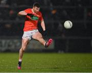 19 February 2022; Tiernan Kelly of Armagh during the Allianz Football League Division 1 match between Armagh and Monaghan at Athletic Grounds in Armagh. Photo by Piaras Ó Mídheach/Sportsfile