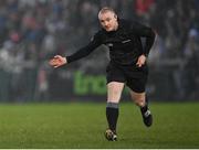 19 February 2022; Referee Barry Cassidy during the Allianz Football League Division 1 match between Armagh and Monaghan at Athletic Grounds in Armagh. Photo by Piaras Ó Mídheach/Sportsfile