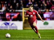 18 February 2022; Conor Kane of Shelbourne during the SSE Airtricity League Premier Division match between Shelbourne and St Patrick's Athletic at Tolka Park in Dublin. Photo by Sam Barnes/Sportsfile