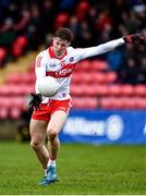 20 February 2022; Lachlan Murray of Derry during the Allianz Football League Division 2 match between Derry and Cork at Derry GAA Centre of Excellence in Owenbeg, Derry. Photo by Sam Barnes/Sportsfile