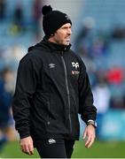 19 February 2022; Ospreys attack coach Brock James before the United Rugby Championship match between Leinster and Ospreys at RDS Arena in Dublin. Photo by Brendan Moran/Sportsfile