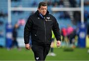 19 February 2022; Ospreys head coach Toby Booth before the United Rugby Championship match between Leinster and Ospreys at RDS Arena in Dublin. Photo by Brendan Moran/Sportsfile