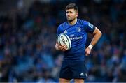 19 February 2022; Ross Byrne of Leinster during the United Rugby Championship match between Leinster and Ospreys at RDS Arena in Dublin. Photo by Brendan Moran/Sportsfile