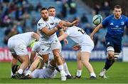 19 February 2022; Rhys Webb of Ospreys during the United Rugby Championship match between Leinster and Ospreys at RDS Arena in Dublin. Photo by Brendan Moran/Sportsfile