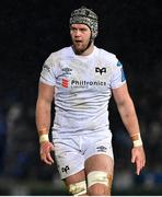 19 February 2022; Dan Lydiate of Ospreys during the United Rugby Championship match between Leinster and Ospreys at RDS Arena in Dublin. Photo by Brendan Moran/Sportsfile
