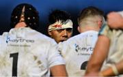 19 February 2022; Michael Ala'alatoa of Leinster during the United Rugby Championship match between Leinster and Ospreys at RDS Arena in Dublin. Photo by Brendan Moran/Sportsfile