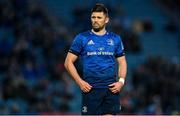 19 February 2022; Ross Byrne of Leinster during the United Rugby Championship match between Leinster and Ospreys at RDS Arena in Dublin. Photo by Brendan Moran/Sportsfile