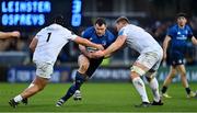 19 February 2022; Cian Healy of Leinster in action against Nicky Smith and Bradley Davies of Ospreys during the United Rugby Championship match between Leinster and Ospreys at RDS Arena in Dublin. Photo by Brendan Moran/Sportsfile