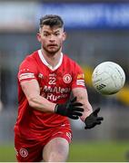 20 February 2022; Richard Donnelly of Tyrone during the Allianz Football League Division 1 match between Tyrone and Kildare at O'Neill's Healy Park in Omagh, Tyrone. Photo by Seb Daly/Sportsfile