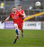 20 February 2022; Frank Burns of Tyrone during the Allianz Football League Division 1 match between Tyrone and Kildare at O'Neill's Healy Park in Omagh, Tyrone. Photo by Seb Daly/Sportsfile