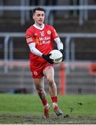 20 February 2022; Darragh Canavan of Tyrone during the Allianz Football League Division 1 match between Tyrone and Kildare at O'Neill's Healy Park in Omagh, Tyrone. Photo by Seb Daly/Sportsfile