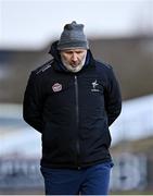 20 February 2022; Kildare manager Glenn Ryan during the Allianz Football League Division 1 match between Tyrone and Kildare at O'Neill's Healy Park in Omagh, Tyrone. Photo by Seb Daly/Sportsfile