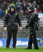 20 February 2022; Donegal selectors Paddy Campbell, left, and Stephen Rochford before the Allianz Football League Division 1 match between Kerry and Donegal at Fitzgerald Stadium in Killarney, Kerry. Photo by Brendan Moran/Sportsfile