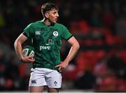 4 February 2022; Charlie Tector of Ireland during the U20 Six Nations Rugby Championship match between Ireland and Wales at Musgrave Park in Cork. Photo by Piaras Ó Mídheach/Sportsfile