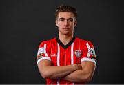 21 February 2022; Mattie Smith during a Derry City squad portrait session at Ryan McBride Brandywell Stadium in Derry. Photo by Sam Barnes/Sportsfile