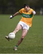 20 February 2022; Paddy Maguire of Leitrim during the Allianz Football League Division 4 match between Leitrim and London at Connacht GAA Centre of Excellence in Bekan, Mayo. Photo by Ben McShane/Sportsfile