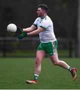 20 February 2022; James Hynes of London during the Allianz Football League Division 4 match between Leitrim and London at Connacht GAA Centre of Excellence in Bekan, Mayo. Photo by Ben McShane/Sportsfile