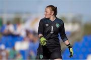 22 February 2022; Republic of Ireland goalkeeper Courtney Brosnan during the Pinatar Cup Third Place Play-off match between Wales and Republic of Ireland at La Manga in Murcia, Spain. Photo by Silvestre Szpylma/Sportsfile