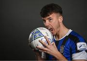 21 February 2022; Andy Spain during a Athlone Town AFC squad portrait session at Athlone Town Stadium in Athlone. Photo by Piaras Ó Mídheach/Sportsfile