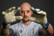 21 February 2022; Goalkeeper Micheál Schlingermann during a Athlone Town AFC squad portrait session at Athlone Town Stadium in Athlone. Photo by Piaras Ó Mídheach/Sportsfile