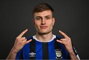 21 February 2022; Cian Kelly during a Athlone Town AFC squad portrait session at Athlone Town Stadium in Athlone. Photo by Piaras Ó Mídheach/Sportsfile