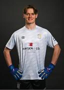 21 February 2022; Goalkeeper Sam Krebs during a Athlone Town AFC squad portrait session at Athlone Town Stadium in Athlone. Photo by Piaras Ó Mídheach/Sportsfile