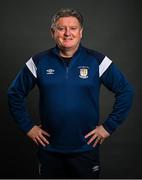 21 February 2022; Manager Martin Russell during a Athlone Town AFC squad portrait session at Athlone Town Stadium in Athlone. Photo by Piaras Ó Mídheach/Sportsfile