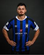 21 February 2022; Cameron Mulready during a Athlone Town AFC squad portrait session at Athlone Town Stadium in Athlone. Photo by Piaras Ó Mídheach/Sportsfile