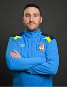21 February 2022; Goalkeeping coach Ian Bolger during a Athlone Town AFC squad portrait session at Athlone Town Stadium in Athlone. Photo by Piaras Ó Mídheach/Sportsfile