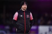 18 February 2022; Dundalk head coach Stephen O'Donnell before the SSE Airtricity League Premier Division match between Dundalk and Derry City at Oriel Park in Dundalk, Louth. Photo by Ben McShane/Sportsfile