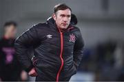 18 February 2022; Dundalk assistant manager Patrick Cregg before the SSE Airtricity League Premier Division match between Dundalk and Derry City at Oriel Park in Dundalk, Louth. Photo by Ben McShane/Sportsfile