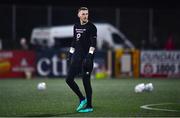 18 February 2022; Dundalk goalkeeper Peter Cherrie before the SSE Airtricity League Premier Division match between Dundalk and Derry City at Oriel Park in Dundalk, Louth. Photo by Ben McShane/Sportsfile