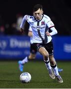 18 February 2022; Steven Bradley of Dundalk during the SSE Airtricity League Premier Division match between Dundalk and Derry City at Oriel Park in Dundalk, Louth. Photo by Ben McShane/Sportsfile