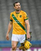 5 February 2022; Thomas Murnane of Kilmoyley after his side's defeat in the AIB GAA Hurling All-Ireland Intermediate Club Championship Final match between Kilmoyley, Kerry, and Naas, Kildare, at Croke Park in Dublin. Photo by Piaras Ó Mídheach/Sportsfile