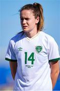 22 February 2022; Heather Payne of Republic of Ireland during the Pinatar Cup match between Republic of Ireland and Poland at La Manga in Murcia, Spain. Photo by Silvestre Szpylma/Sportsfile