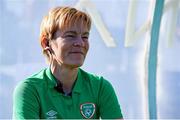 22 February 2022; Republic of Ireland manager Vera Pauw during the Pinatar Cup match between Republic of Ireland and Wales at Pinatar Arena in Murcia, Spain. Photo by Silvestre Szpylma/Sportsfile