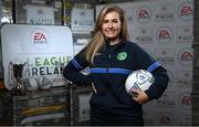 23 February 2022; The EA SPORTS National Underage Leagues 2022 season launch took place today at FAI Headquarters in Abbotstown, Dublin. The new season is set to start on the week ending Sunday, March 6. Pictured is Isabelle Connolly, Bray Wanderers under-17 coach. Photo by Seb Daly/Sportsfile