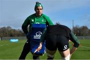 24 February 2022; James Lowe during Ireland rugby squad training at Carton House in Maynooth, Kildare. Photo by Brendan Moran/Sportsfile