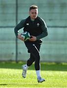 24 February 2022; Michael Lowry during Ireland rugby squad training at Carton House in Maynooth, Kildare. Photo by Brendan Moran/Sportsfile
