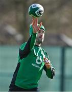 24 February 2022; Conor Murray during Ireland rugby squad training at Carton House in Maynooth, Kildare. Photo by Brendan Moran/Sportsfile