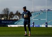24 February 2022; Adam Byrne during a Leinster rugby captain's run at RDS Arena in Dublin. Photo by Harry Murphy/Sportsfile