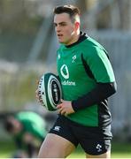 24 February 2022; James Hume during Ireland rugby squad training at Carton House in Maynooth, Kildare. Photo by Brendan Moran/Sportsfile