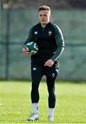 24 February 2022; Michael Lowry during Ireland rugby squad training at Carton House in Maynooth, Kildare. Photo by Brendan Moran/Sportsfile